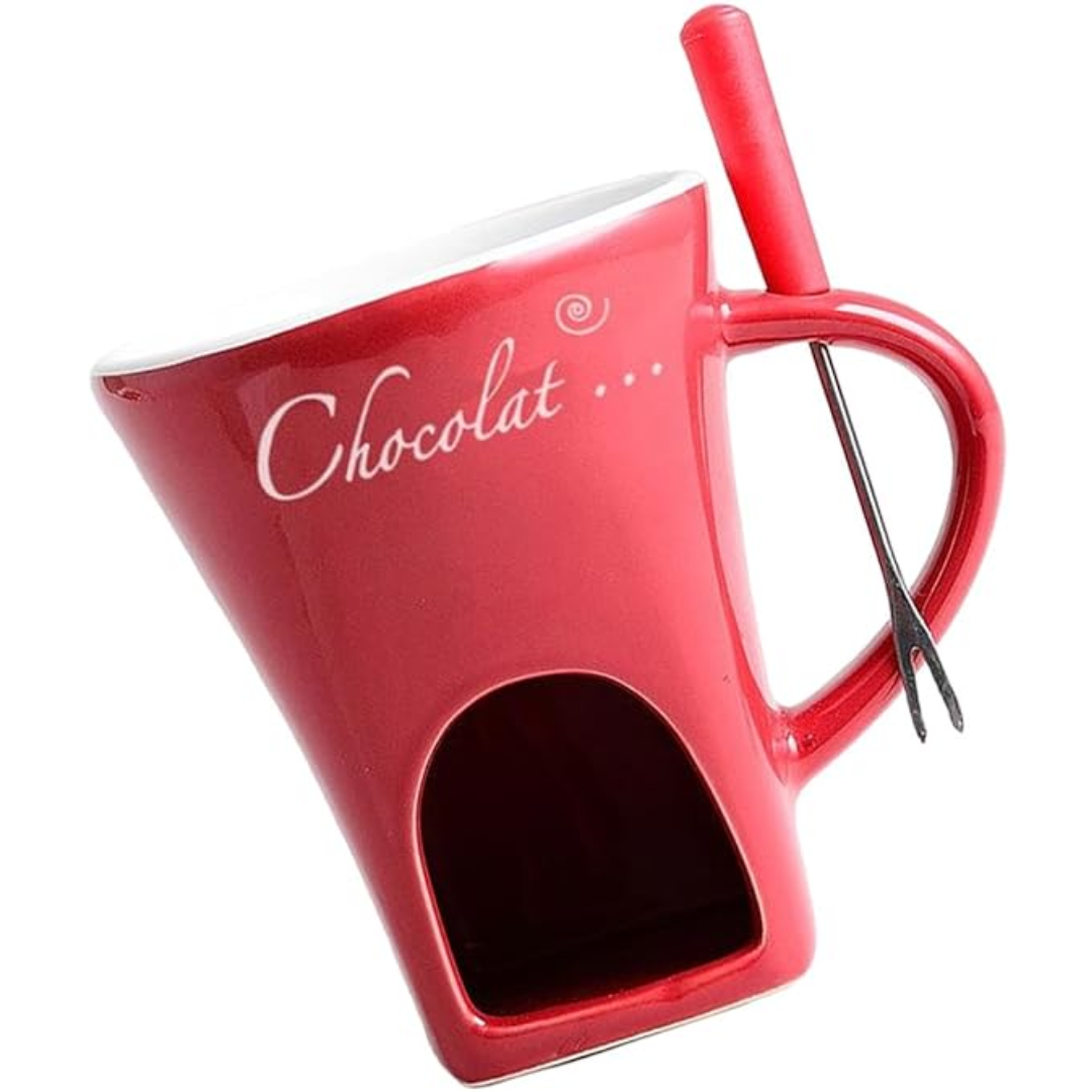 Ceramic Chocolate Fondue Mug